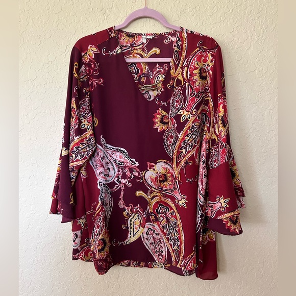 Cato Tops - Cato Women’s blouse, 3/4 sleeve, great condition, size 18/20W